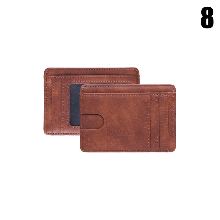 1pc%20Slim%20RFID%20Blocking%20Leather%20Wallet%20Credit%20ID%20Card%20Holder%20Purse%20Money%20Case%20for%20Men%20Women%202018%20Fashion%20Bag%2011.5x8x0.5cm%20-%20Image%204