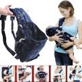 6 in 1 Safe Baby Carrier Bag - Navy Blue. 