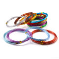 【support】 2-10M Aluminum Wire Aluminum Jewelry Craft Making Beading Floral Colored Aluminum Craft Wire for Jewelry Making DIY Necklace. 