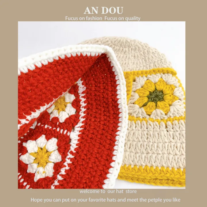 Summer%20Women%20Handmade%20Crochet%20Bucket%20Hat%20Bohemian%20Beach%20Knit%20Fashion%20Sun%20Hat%20Bob%20Femme%20Gorras%20-%20Image%206
