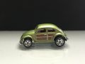 Hot Wheels Volkswagen Beetle Color Green, Scale - 1:64.