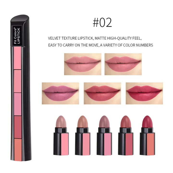 5%20in%201%20color%20lipstick%20matte%20for%20women%20-%20Image%202