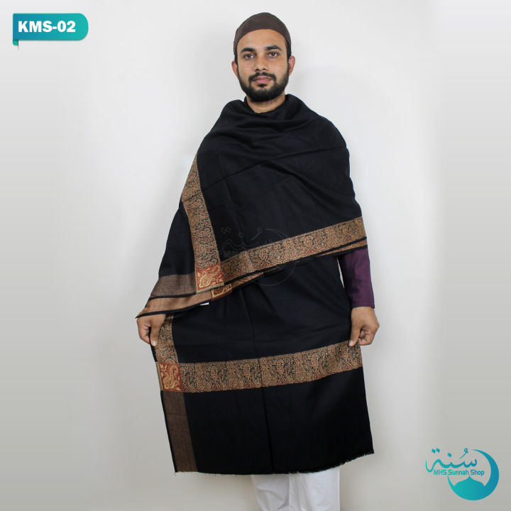 Black%20Color%20Beautiful%20Design%20Indian%20Kashmiri%20Shawls%20for%20Men%20%7C%7C100%25%20Pure%20Wool%20Toosha%20Shawl%20%7C%7C%20Kashmiri%20Pashmina%20Gents%20Shawl%20-%20Image%202