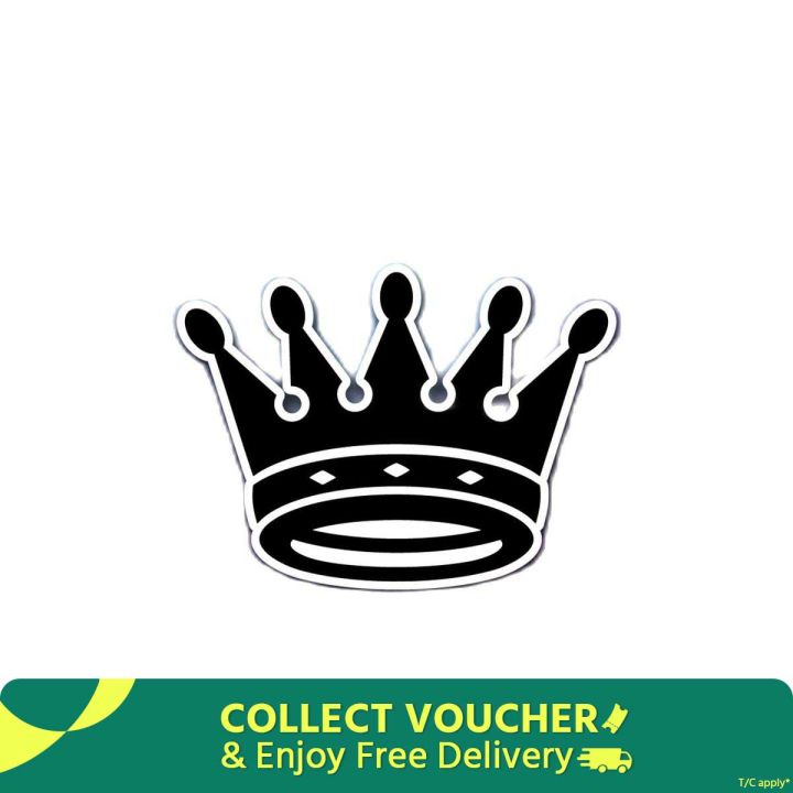 Sticker For Bike | Crown Of King | Best Quality Sticker For Bike Decal And Decoration ( Sticker_Mode )