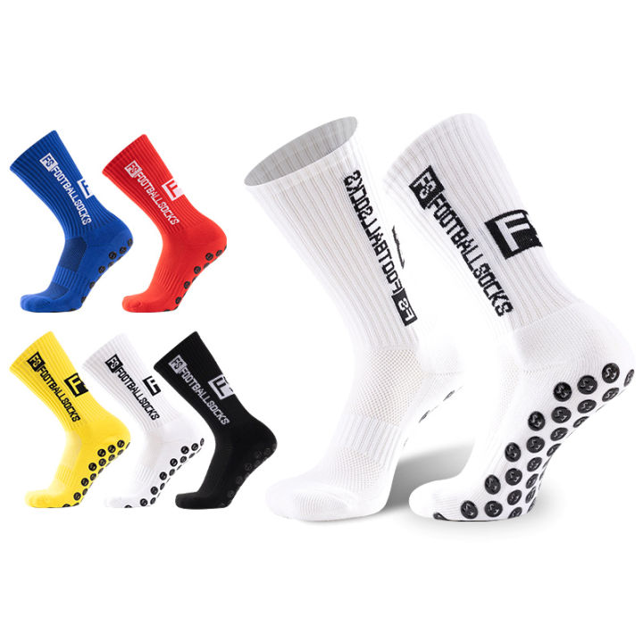Cross-border Adult Mid-tube Adhesive Non-slip Football Socks Sports Socks Can Be Labeled Sunlight Mall