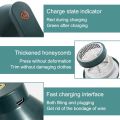 Electric Lint Remover Portable Fabric Shaver Rechargeable Fluff Trimmer with Cleaning Brush USB Charging for Clothes Furniture. 