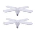 Lamps 60W 4 Blades Folding E27 Screw LED Bulb Home Pendant Lamp Decor Kits 95-265V. 