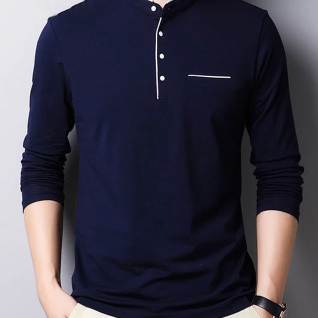 Long%20Sleeve%20Band%20Coller%20Polo%20Shirt%20-%20Polo%20T%20Shirt%20-%20Image%203