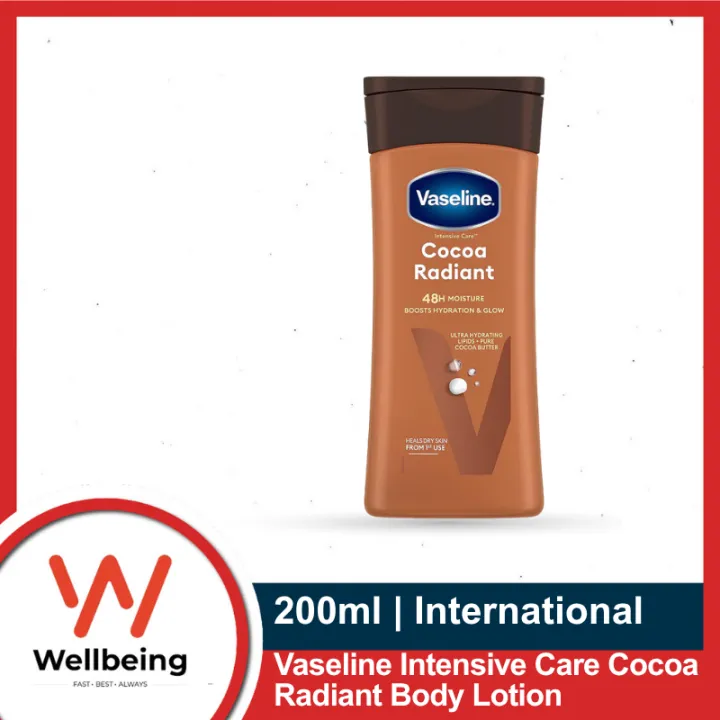 Vaseline Intensive Care Cocoa Radiant Body Lotion 200ml