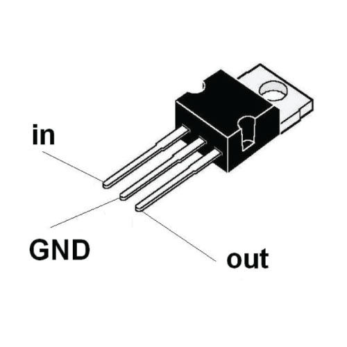 LM7805%20L7805CV%20L7805%207805%205V%201.5A%20Voltage%20Regulator%20IC%203%20Pin%20TO-220%20Package%20Fixed%205V%20Positive%20Voltage%20Regulator%20IC%20-%20Image%203