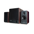 .Microlab FC330BT 2.1 High Fidelity Multimedia Speaker - 2.1 High-Fidelity Multimedia FC-Series Speaker - Output power: 56 Watt (RMS) - Interfaces: Bluetooth, AUX - Body: Wooden Cabinets. 