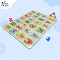 English, ABCD Wooden Alphabet Puzzle Board For 1-3 Years Old Girls and Boys For Learning. 