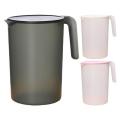 2L Water Pitcher Cold Kettle Refrigerator Drink Water Bottle Drinkware Cold Water Container Teapot Pitcher Jug Cool Water Bucket.