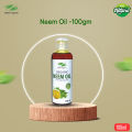 Neem Oil -100gm  (Shadin Organic) Natural & Pure, Cold Press, 100% Pure Cold Pressed - Great for Skin Care, Hair Care, Massage Oil, Nails, Acne, & Moisturizer for Dry Skin. 