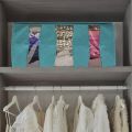 Large Capacity Storage Bags Large Blanket Clothes Organization and Storage Containers for Comforters,Bedding, Foldable Organizer. 