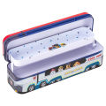 Deli Pencil Box 70854 Paw Patrol Stationery Box Multi-Layer for Students and Children 3 Layer Metal Stationery Storage Box. 