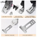 Monja Fake Nail Clippers U-shaped Adjustable Fake Nail Cutter Trimmer Anti-Splash False Nail Clipper Cover DIY Nail Art Care Tool.