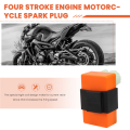 Motorcycle Racing Ignition Coil Spark Plug CDI for GY6 4-Stroke Moped.