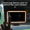 【Special offer】 BLALION Car Sun Visor Makeup Rechargeable Sensor Cosmetic Large Screen Fill Light Car Vanity Interior.