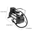 Portable Electric Tire Inflator Pump: Multifunction Vehicle Air Pump with 12V Compressor for Small Vehicles Easy to Use. 