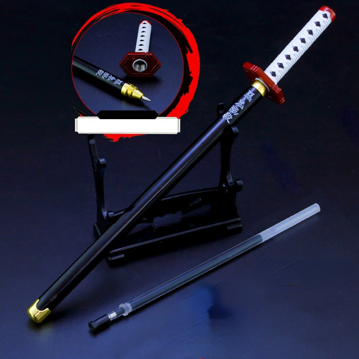 Anime%20Demon%20Slayer%20Gel%20Pen%200.5mm%20Black%20Ink%20Refill%20Writing%20Pen%20School%20Stationery%20Supplies%20Kimetsu%20No%20Yaiba%20Shapewear%20-%20Image%207