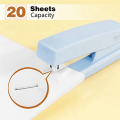 1 Piece Office Stapler For Desk Portable Durable Staplers Office Supplies (Blue). 