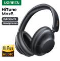 UGREEN Max5c Wireless Bluetooth Headphones 43dB Hybrid Active Noise Cancellation Hi-Res LDAC 75H Spatial Audio Earbuds Headset- Maxmind. 