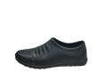 Fashion Soild Black Rubber shoes for Men. 