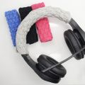 Universal Headphone Headband Cover Solid Color Braided Cloth Over Ear Headphone Replacement Head Band Cushion Cover Pad. 
