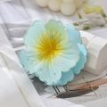Fashion Bohemian Style Egg Blossom Hair Clips Gradient Color Headwear Flower Shape Claw Clips Colorful Simple Hair Barrette Girls.