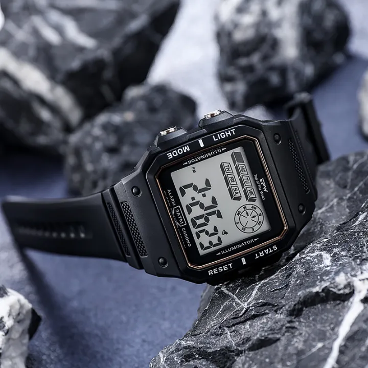 Shock%20Resistant%20Digital%20Watch%20-%203ATM%20Water%20Resistant%20Rectangular%20Dial%20-%20Image%204
