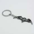 Stealth Knight: The Heroic Silver Batwing Keychain.