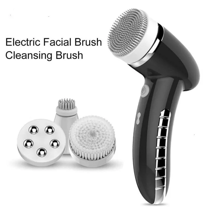Electric%20Facial%20Cleansing%20Brush%20Silicone%20Rotating%20Face%20Brush%20Deep%20Cleaning%20Skin%20Exfoliation%20Waterproof%20Facial%20Massager%204%20In%201%20-%20Image%203