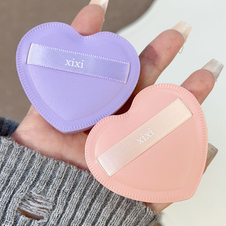 Powder%20Puff%20Foundation%20Cream%20Blending%20Cosmetic%20Candy%20Color%20Heart%20Shaped%20Puff%20Makeup%20Sponge%20Face%20-%20Image%206
