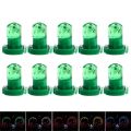 10pcs T3 T4.2 T4.7 Auto Interior Decor Car Indicator Lights Wedge Light Warning Light LED Bulbs Car LED Lights Dashboard Indicator Lights Central Control Lamp Instrument Panel Lights.