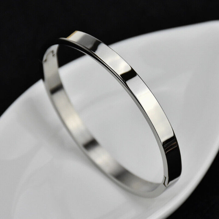 Free Size Stainless Steel Trandy Round Bracelet For Men