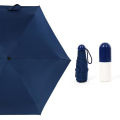 7" Mini Folding Umbrella with Cute Capsule Case.