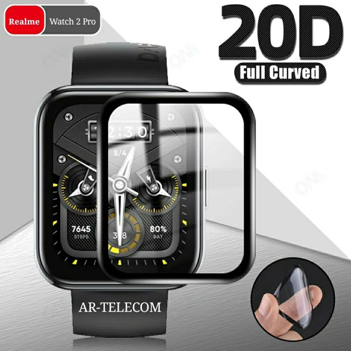 For Realme Watch 2 Pro Full Coverage Soft Smart Watch Screen Protector Film