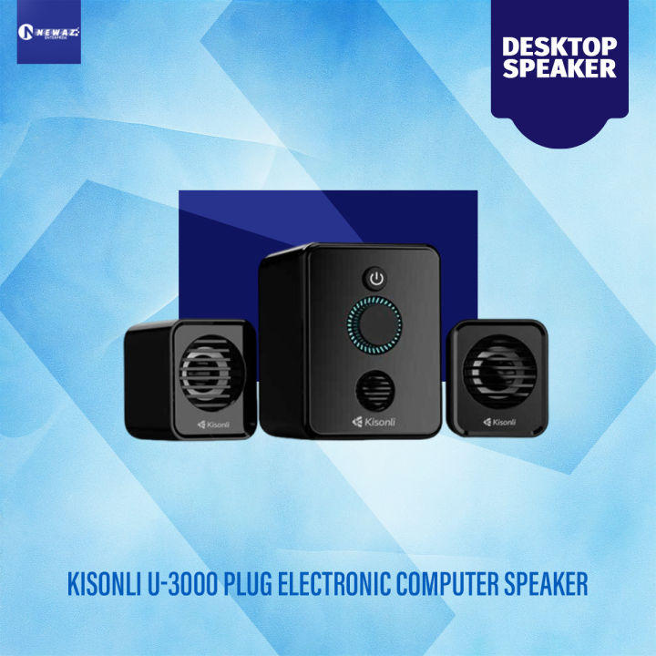 KISONLI U-3000 PLUG ELECTRONIC COMPUTER SPEAKER