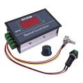 PWM DC Motor Speed Controller with Digital Display 30A PWM Adjustable Speed Stepless Regulator. 