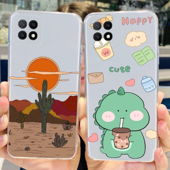 Clear%20Slim%20Soft%20Coques%20For%20Oppo%20A73%205G%20Phone%20Case%20Back%20Cover%20Couple%20Heart%20Cartoon%20Flower%20Painted%20Funda%20For%20Oppo%20A73%20CPH2161%20Etui%20-%20Image%204