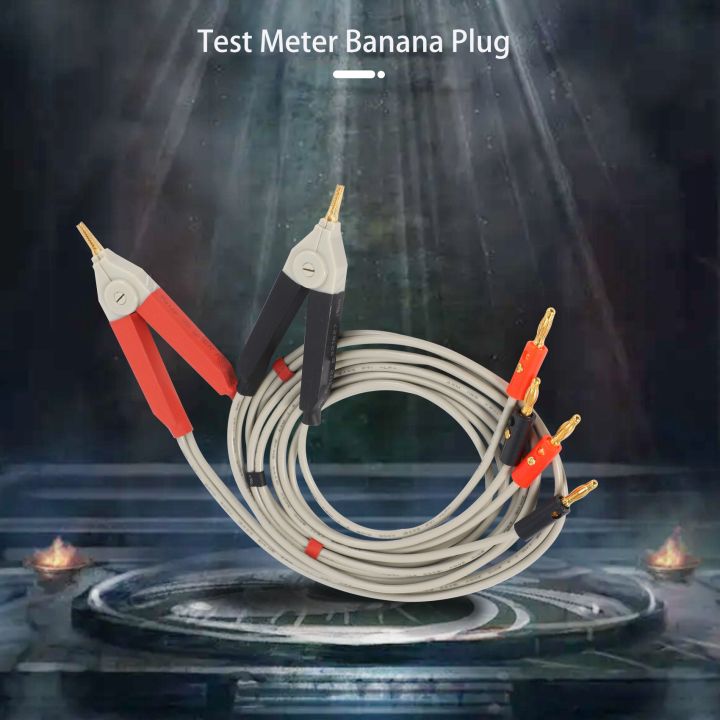 1%20pair%20insulated%20banana%20plug%20clips%20cable%20Low%20Resistance%20LCR%20Clip%20Probe%20Leads%20Test%20Meter%20Terminal%20Kelvin%20New%20-%20Image%202