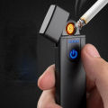 Rechargeable fingerprint electric coil lighter. 