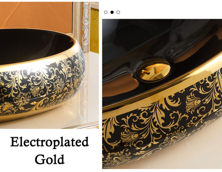 High%20Quality%20Luxury%20Modern%20Oval%20Art%20Basin%20Ceramic%20Gold%20Black%20Bathroom%20Sink%20Counter%20Top%20Hand%20Wash%20Basin%20-%20Image%203