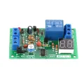 Adjustable Timer Module DC12V LED Display Countdown Timing Delay Turn OFF Relay Switch. 
