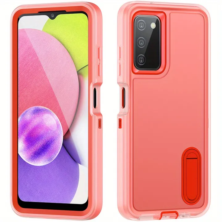 Luxury%20Heavy%20Duty%20Shockproof%20Armor%20Phone%20Case%20For%20Samsung%20Galaxy%20A03S%20US%20Version%20Protective%20Kickstand%20Hard%20Back%20Cover%20-%20Image%209