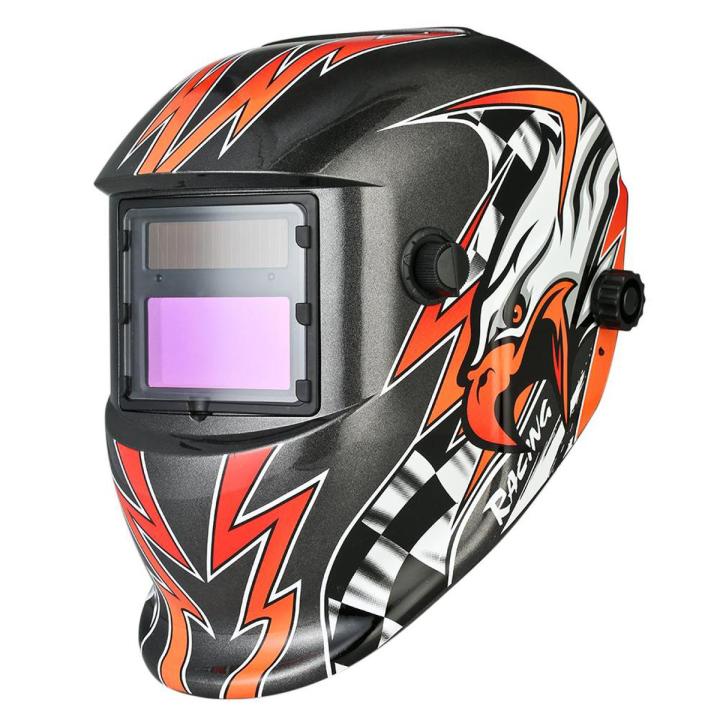 Industrial Welding Solar Power Auto Darkening Welding MaskTIG MIG with Adjustable Head Band