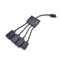 Type-C USB Adapter OTG Cable USB Male to USB Micro Female Adapter Hub.