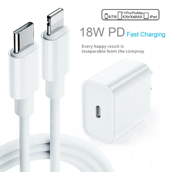 18W%20Fast%20Charging%20PD%20Charger%20for%20iPhone%20Official%20Qualaty%208/8%20Plus,%20XR,%20XS,%20Max,%20iPad,%20Pro%20-%20Image%202