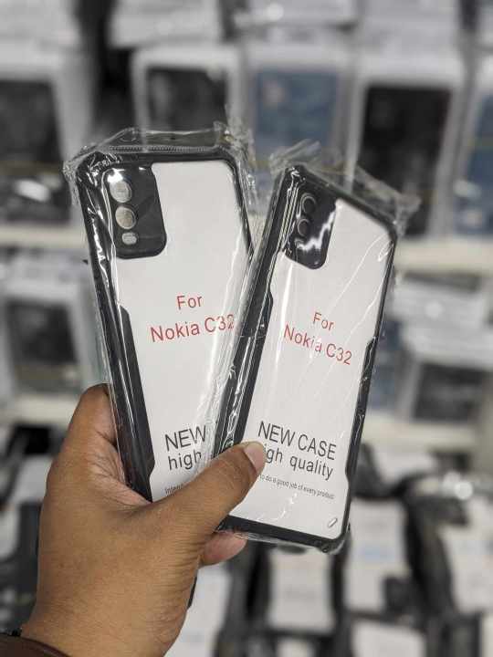 For%20Nokia%20C32%20Cases%20Shockproof%20Airbag%20Bumper%20Soft%20Back%20Transparent%20Shell%20Covers%20Xundd%20Protective%20Back%20Cover%20-%20Image%205